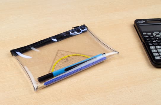 Kangaro Schlamper-Etui, 200 X 125 Mm, Transparent