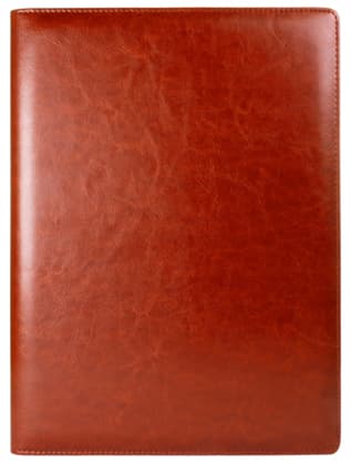 Multo Schreibmappe , Hannibal, , A4, Kunstleder, Cognacfarben