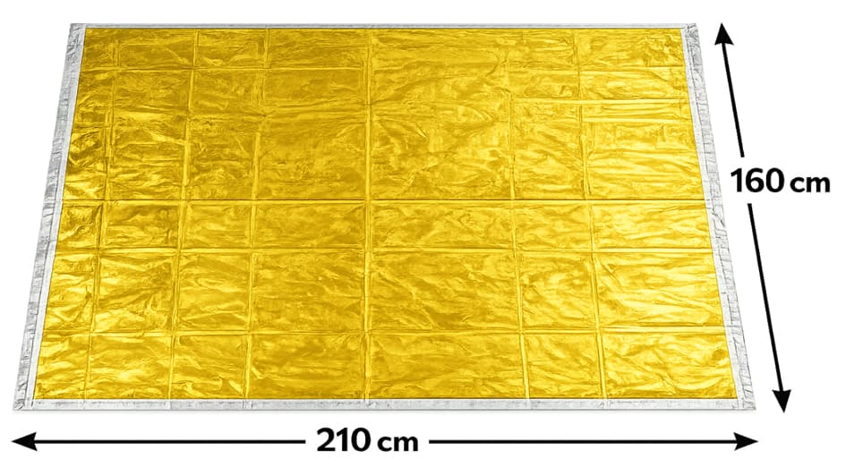 First Aid Only Rettungsdecke, 1.600 X 2.100 Mm, Silber/Gold