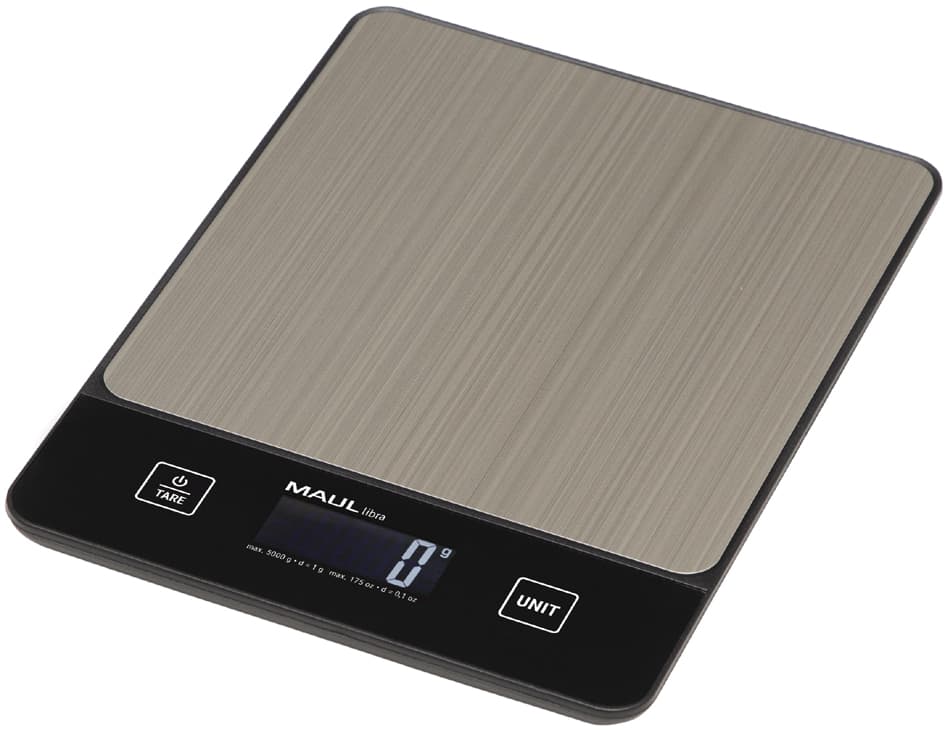 Maul Briefwaage Maullibra, Tragkraft: 5000 G, Silber/Schwarz