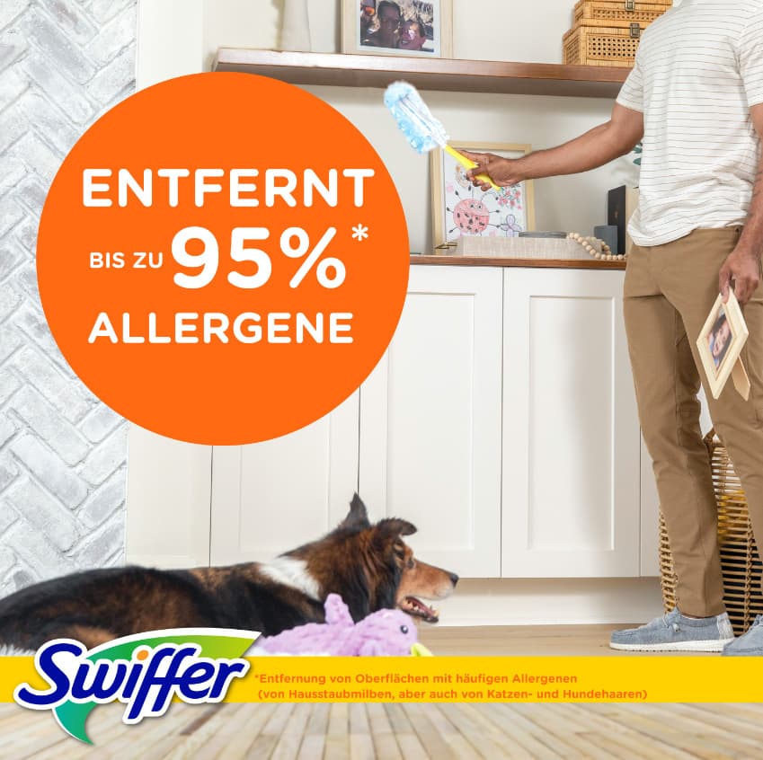 Swiffer Staubmagnet Tücher - 18er Nachfüllpackung
