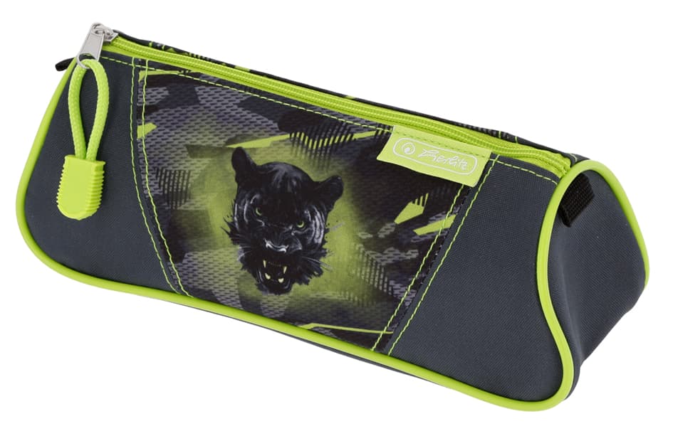 Herlitz Schlamper-Etui Dreikant , Wild Panther,