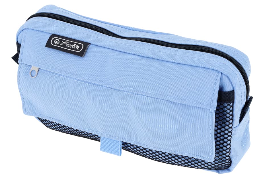 Herlitz Schlamper-Etui Mit Netztasche , Pastell Mix,