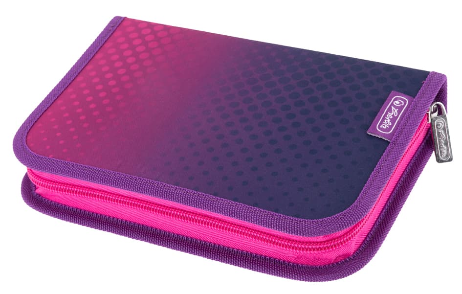 Herlitz Schüleretui , Dip Dye Pink/Lila, , 31-Teilig