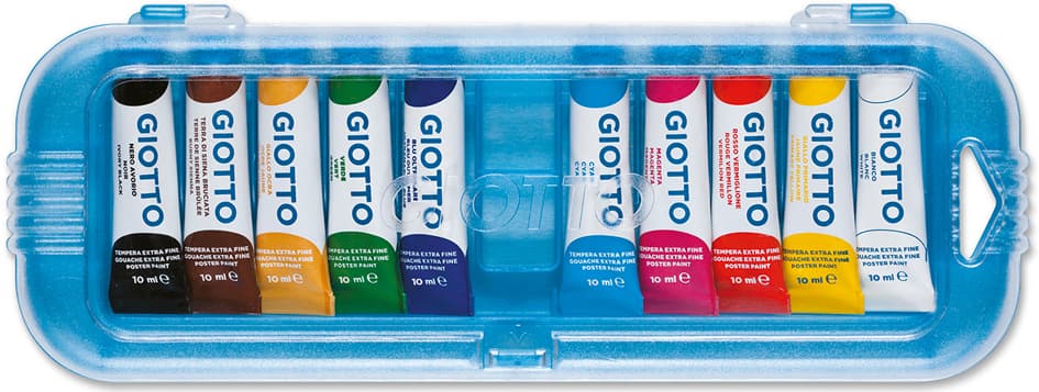 Giotto Gouachefarbe Extra Fine, 10er Box
