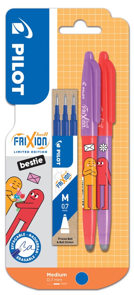 Pilot Tintenroller Frixion Ball 07 Friends , Bestie Flowers,
