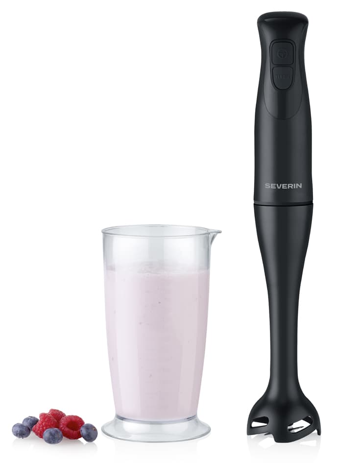 Severin Stabmixer Sm 3761 Mit Mixbecher, Schwarz Matt