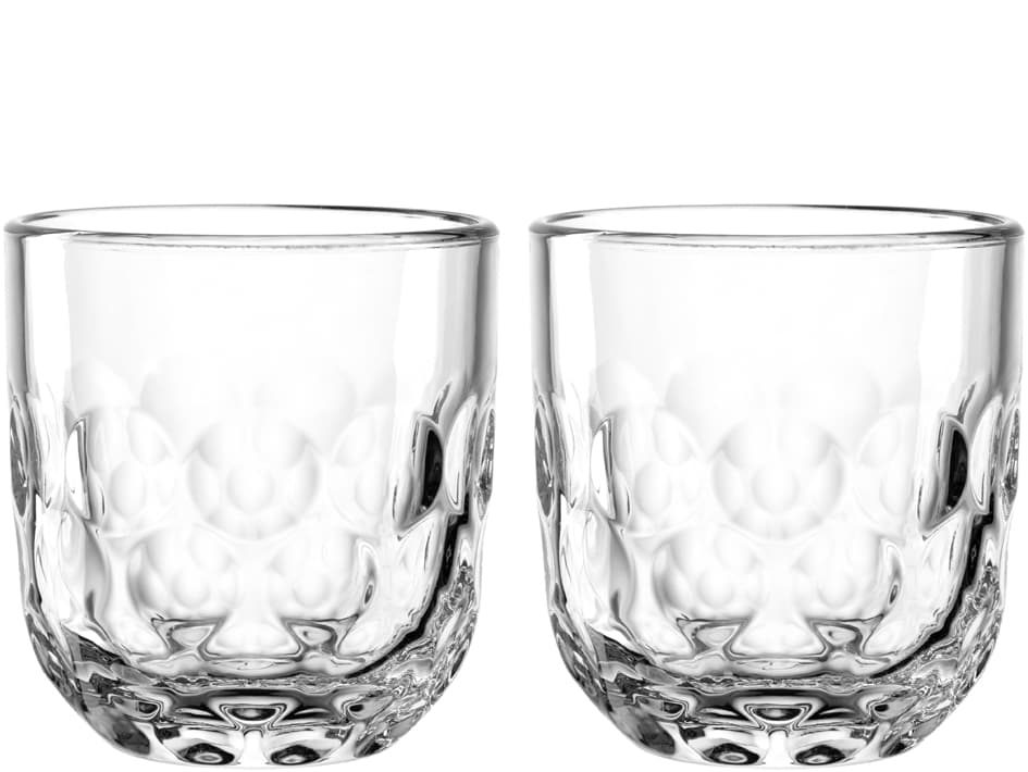 Esmeyer Leonardo Kaffeeglas Gocce, 220 Ml, 2er Set