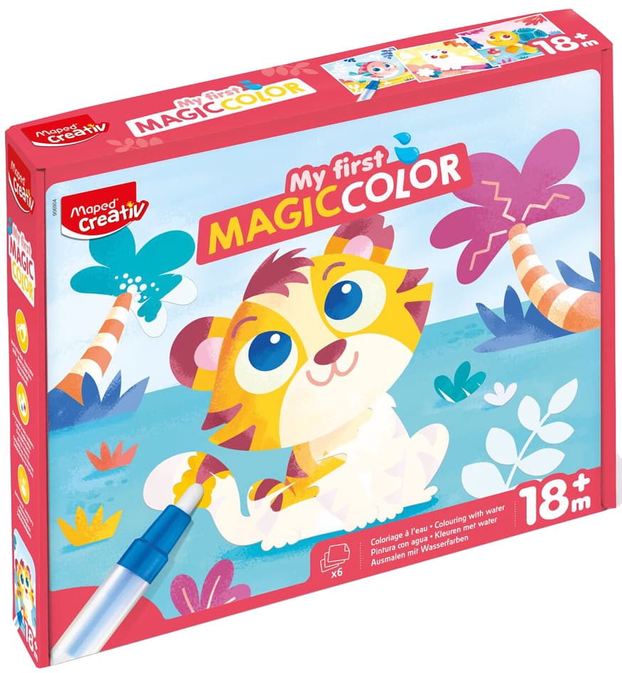 Maped Creativ My First Wassermalstift Magic Color, 7-Teilig