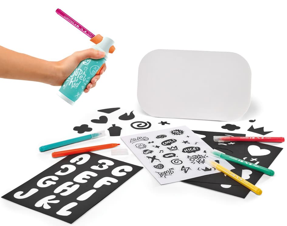 Maped Creativ Airbrush-Set Für Graffiti-Tags, 27-Teilig
