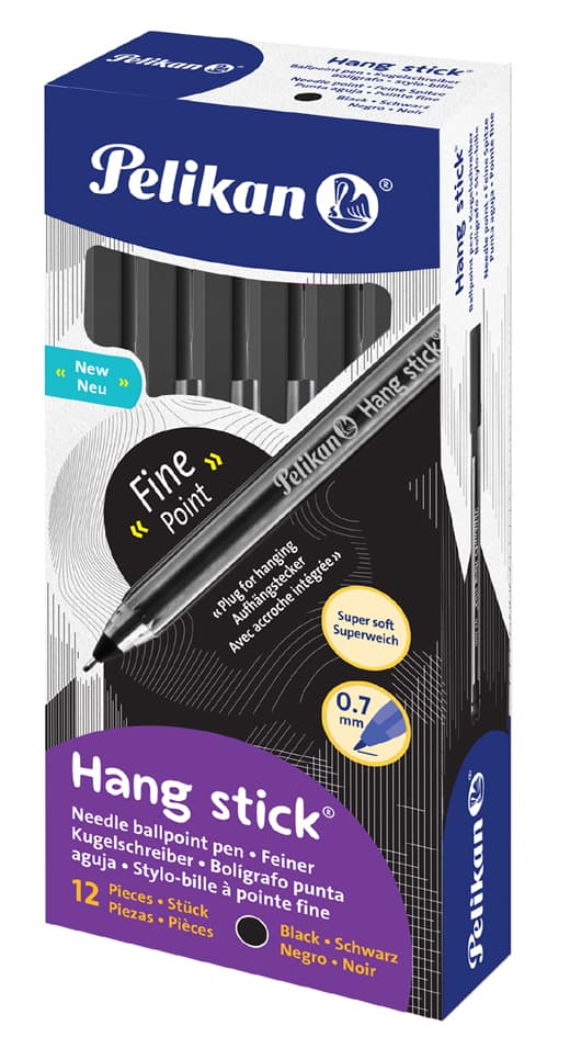 Pelikan Kugelschreiber Hang Stick, 0,7 Mm, Schwarz