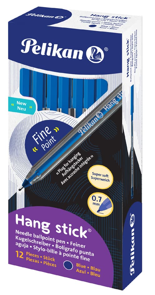 Pelikan Kugelschreiber Hang Stick, 0,7 Mm, Blau