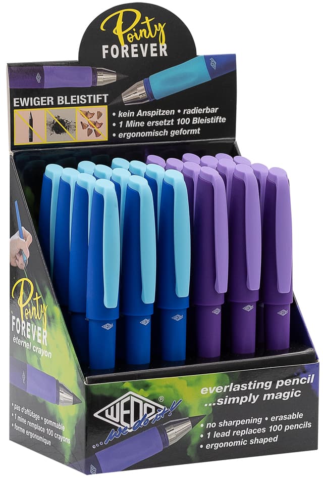 Wedo Ewiger Bleistift , Pointy Forever Edition, , 24er Display