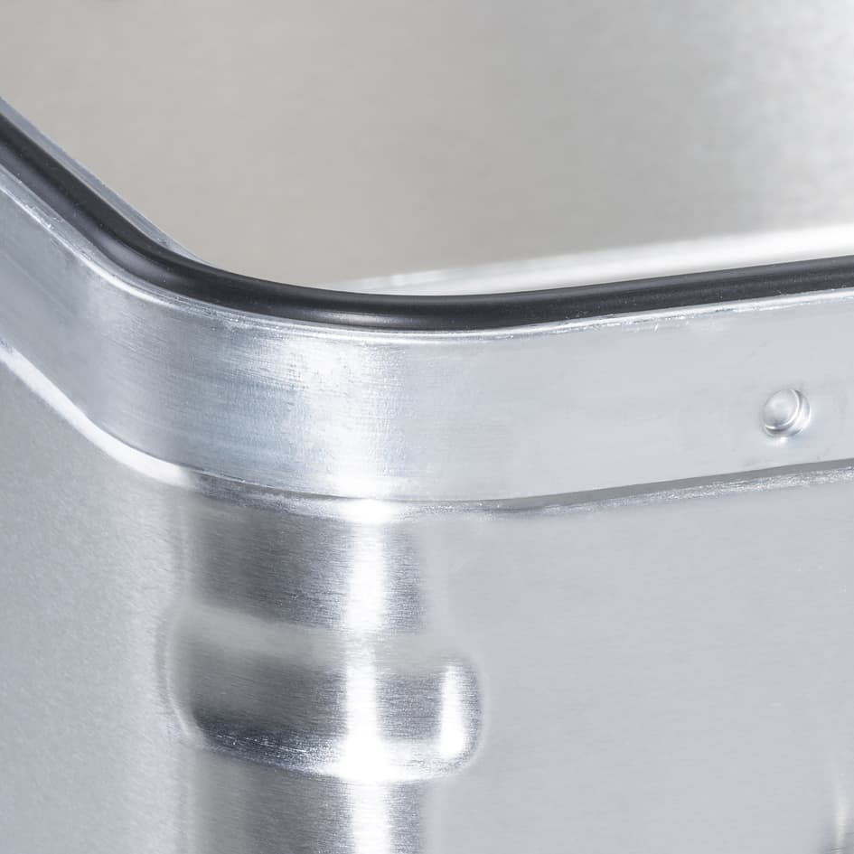 Restposten: Allit Aluminiumbox Aluplus Box >S< 140, Silber