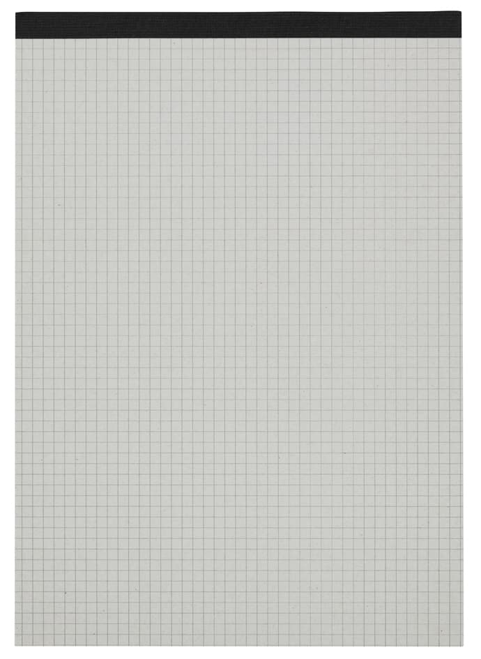 Herlitz Notizblock , Recycling,  Din A4, 5 Mm Kariert