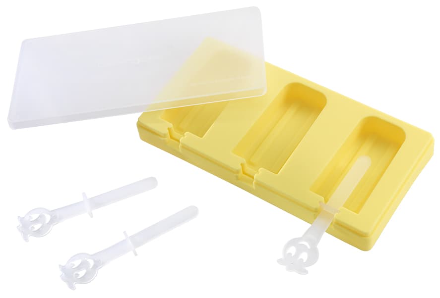 Metaltex Fun Kitchen Eislollyformer Für 3 Stück, Silikon