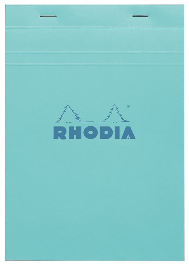 Rhodia Notizblock No. 16, Din A5, Kariert, Azurblau