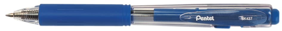 Pentel Druckkugelschreiber Bk437, Blau