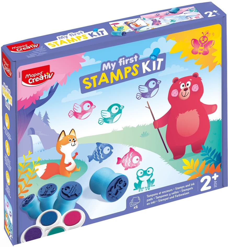 Maped Creativ My First Motivstempel-Set, 11-Teilig