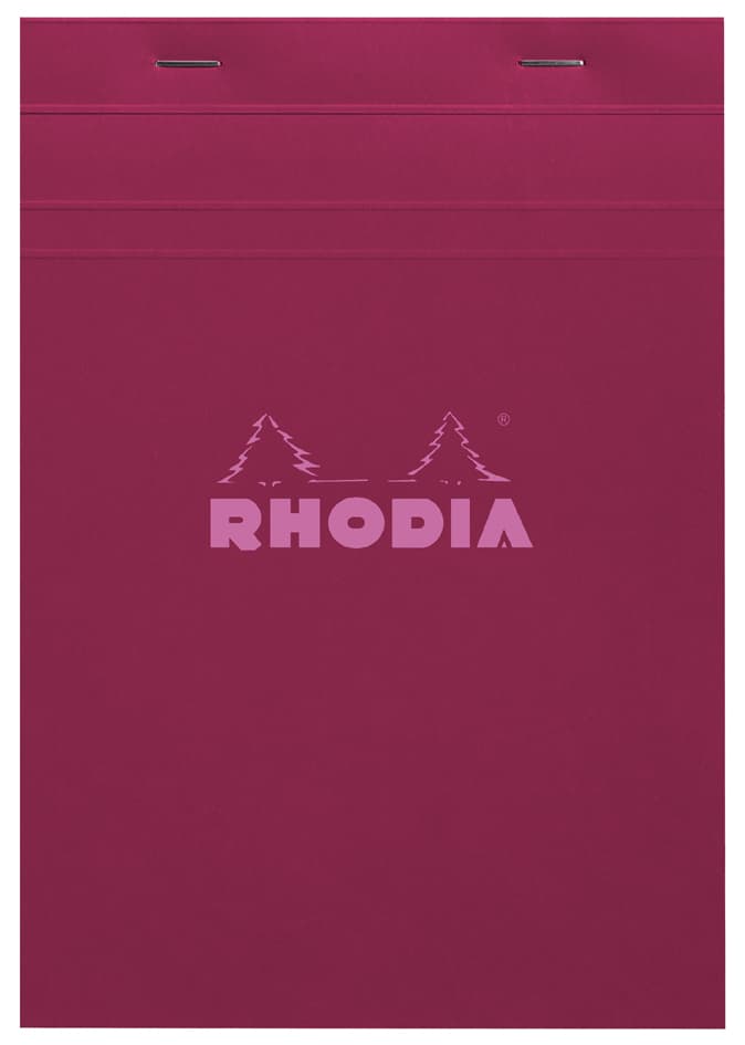 Rhodia Notizblock No. 16, Din A5, Kariert, Pflaume
