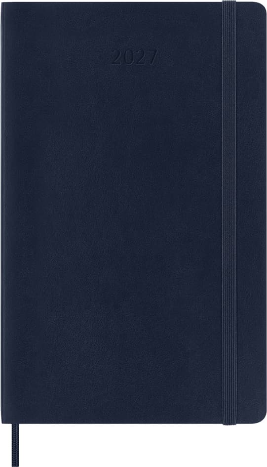 Moleskine Buchkalender 2027, Tage, L/A5, Softcover, Grün