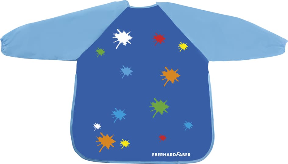 Eberhard Faber Malschürze Efa Color, Blau, Auf Blister