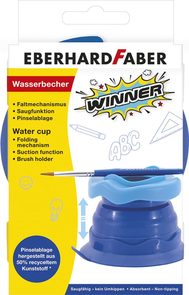 Eberhard Faber Wasserbecher Winner, Blau