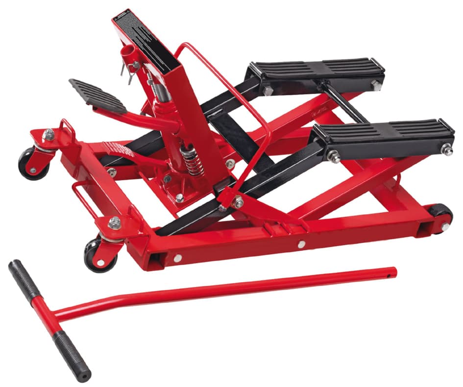 Cartrend Motorrad-Hebebühne, Tragkraft: 680 Kg, Rot