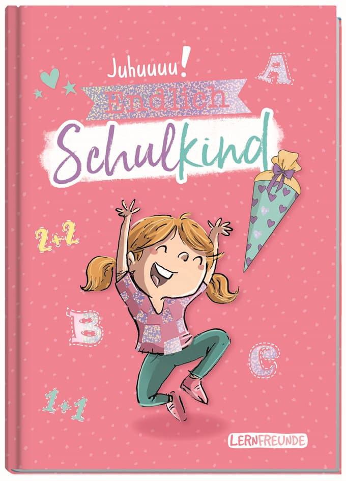 Häfft Lernfreunde Einschulungsalbum Endlich Schulkind, Rosa