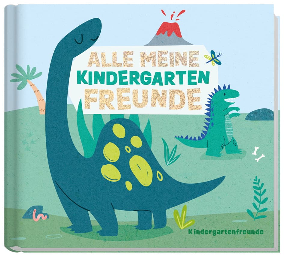 Häfft Lernfreunde Kindergarten-Freundebuch , Dinofreunde,