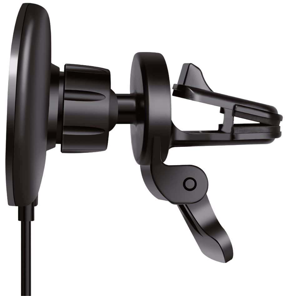 Logilink Smartphone-Kfz-Magnethalter Mit Ladefunktion, Rund