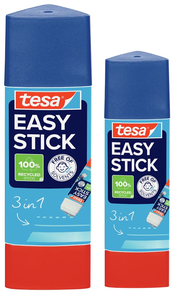 Tesa Easy Stick Klebestift, Lösungsmittelfrei, 12 G