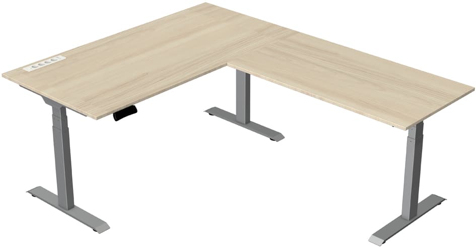 Kerkmann Sitz-Steh-Schreibtisch Move New Base Mit Anbau