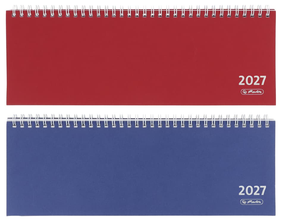 Herlitz Tischkalender Colour 2027, Farbig Sortiert
