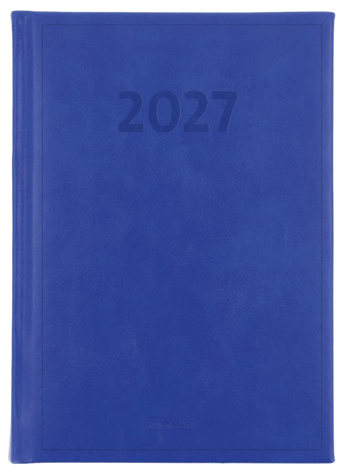 Herlitz Buchkalender Cheftimer 2027, A5, Blau