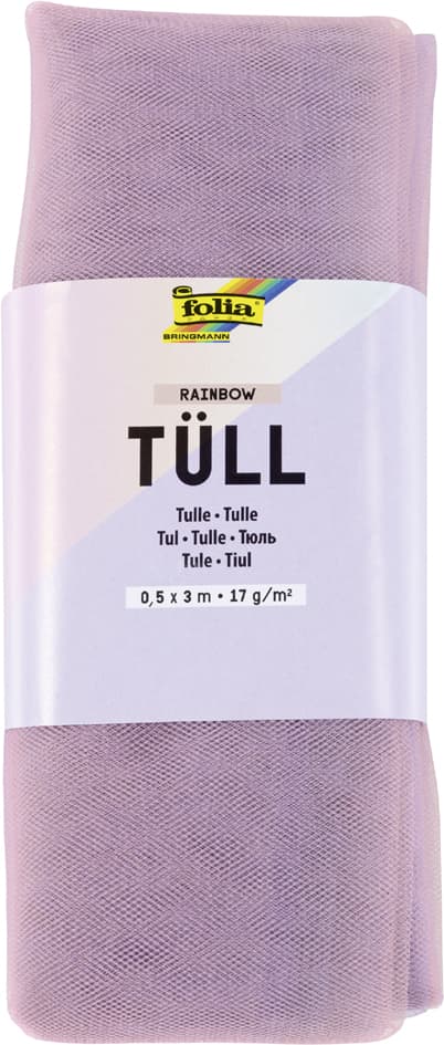Folia Tüll-Stoff, 500 Mm X 3 M, Regenbogen