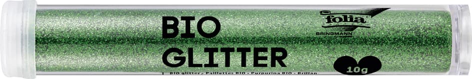 Folia Bio Glitter, Röhrchen, 10 G, Grün