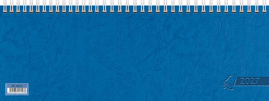 Glocken Tischkalender , Querterminbuch, , 2027, Blau