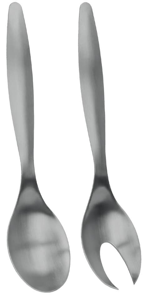 Metaltex Salatbesteck, Aus Edelstahl, 2-Teilig