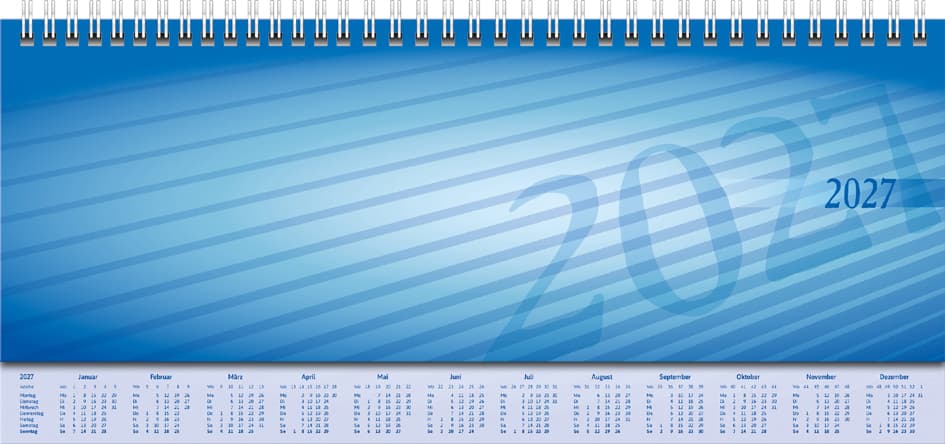 Rido Idé Tischkalender , Sequenz, , 2027, Blau