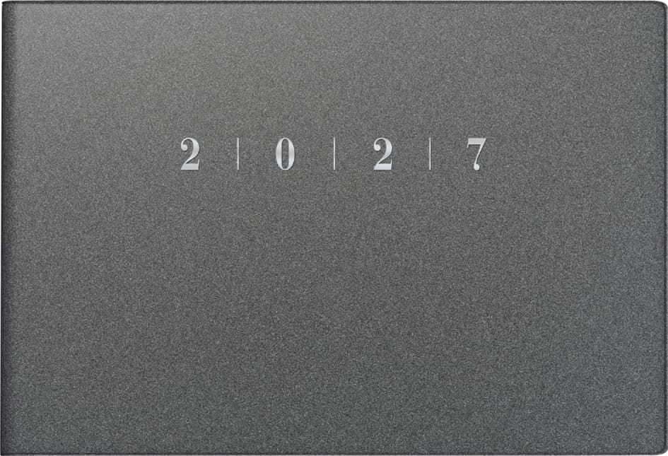 Rido Idé Taschenkalender , Septimus Reflection,  2027, Grau
