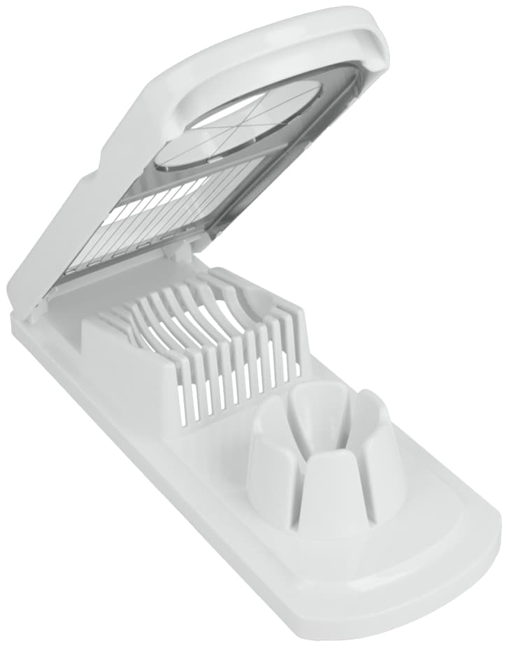 Metaltex Universal-Eierschneider, Kunststoff, Weiß