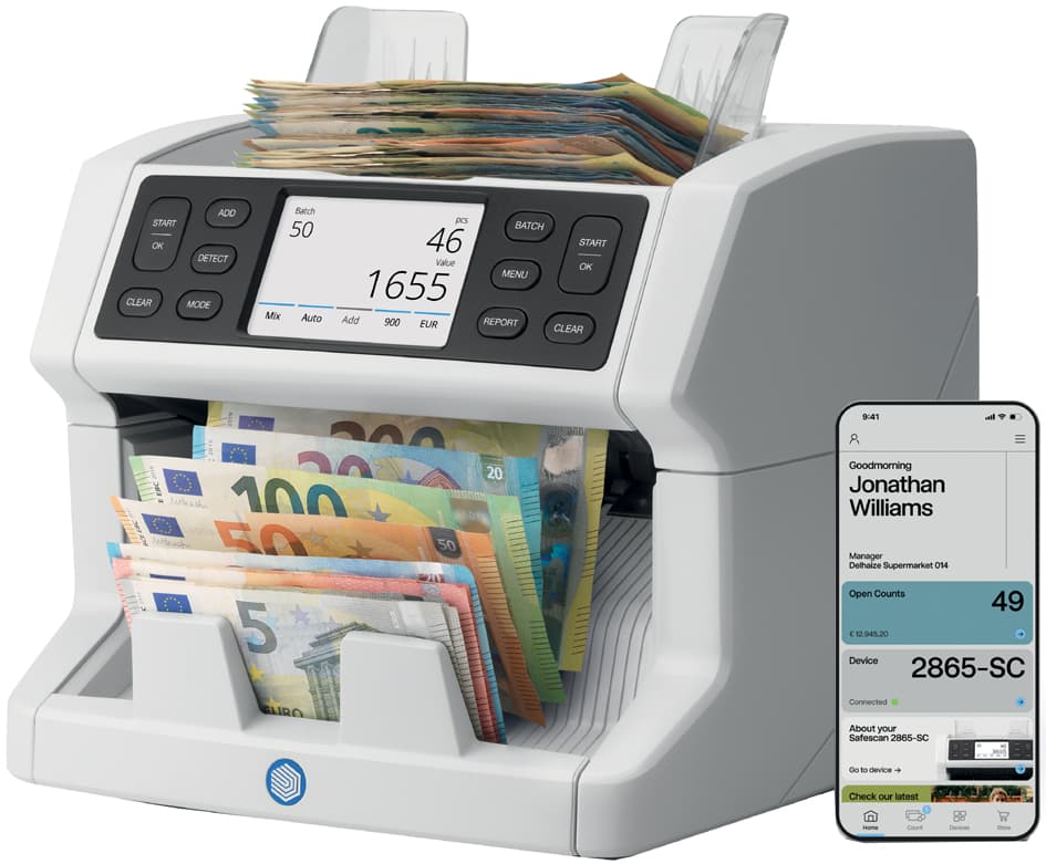 Safescan Geldschein-Zählgerät , Safescan 2865-Sc, , Grau
