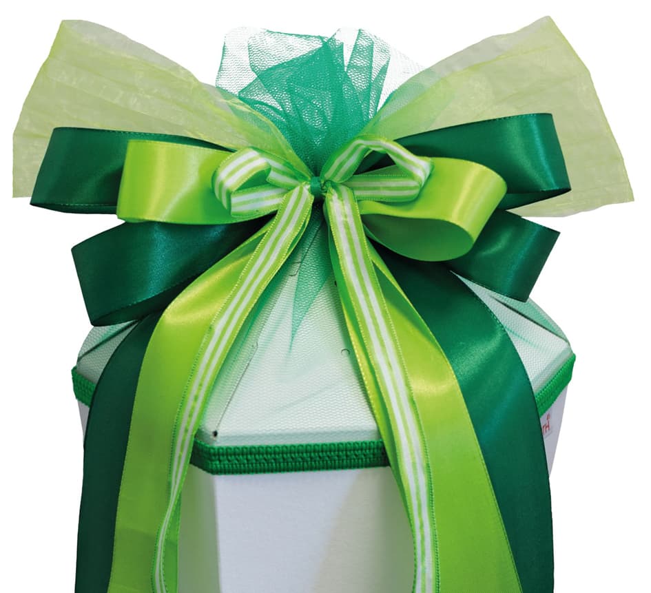 Roth Schultütenschleife , Green Magic, , Grün