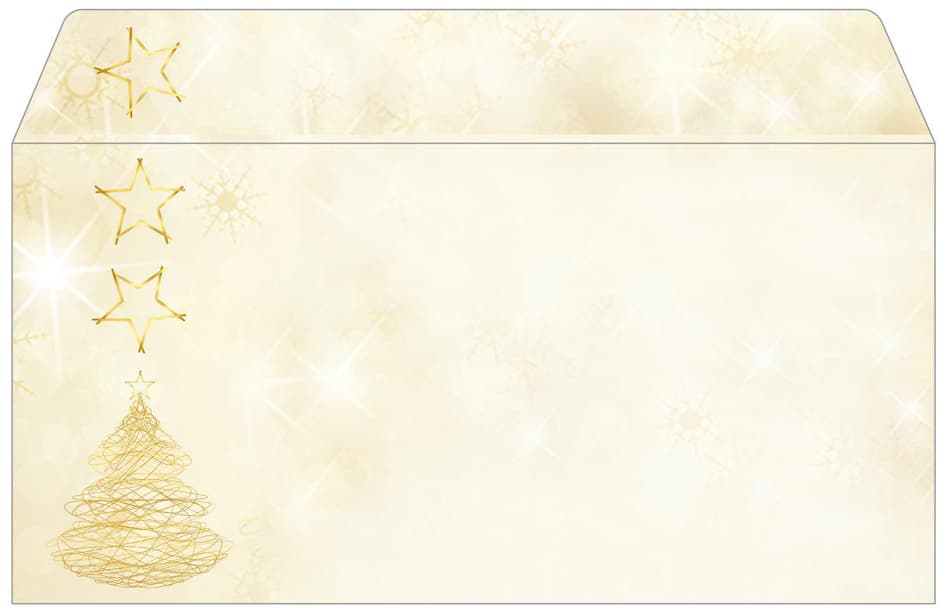 Sigel Weihnachts-Umschlag , Graceful Christmas, , Din Lang