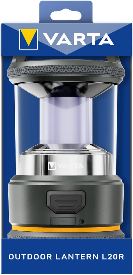 Varta Campingleuchte / Outdoor-Sportlaterne L20r, Anthrazit