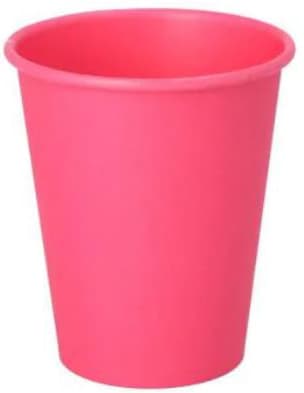 Starpak Papp-Trinkbecher, 0,2 L, Pink, 50er
