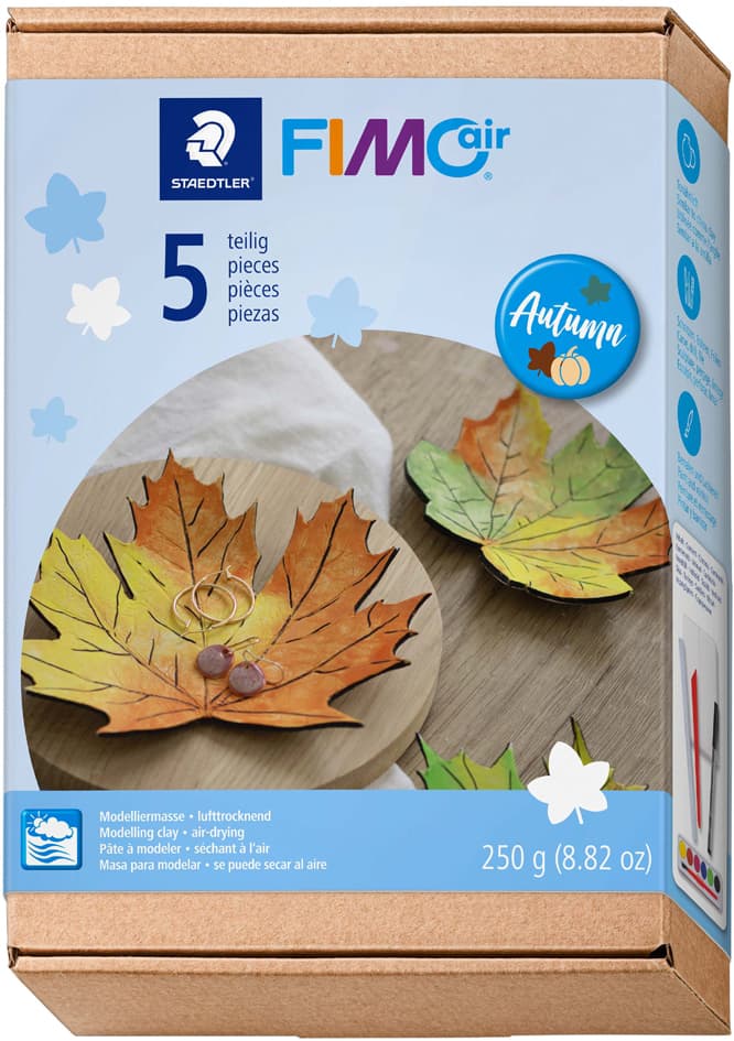Fimo Air Modelliermasse-Set Autumn , Herbstblatt, ,Lufthärtend