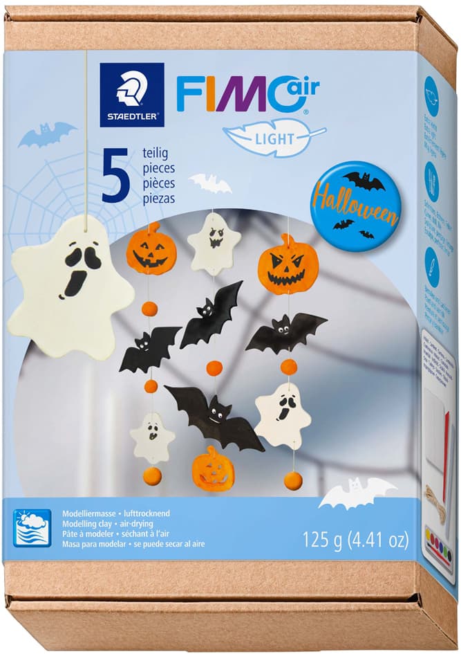 Fimo Air Modelliermasse-Set Halloween , Geister, , Lufthärtend