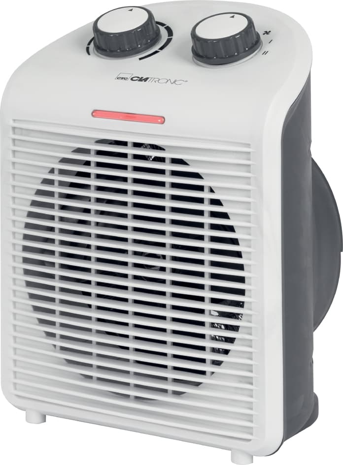 Clatronic Heizlüfter Hl 3761, Weiß/Grau